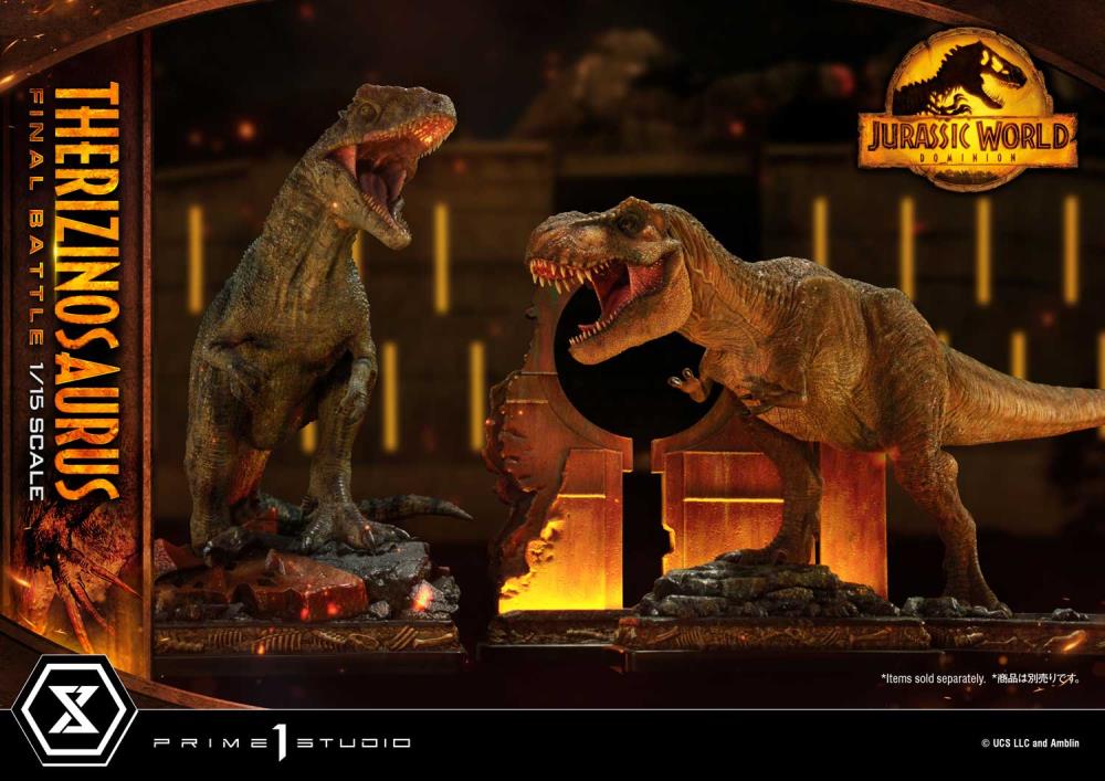 Jurassic World: Dominion Legacy Museum Collection Therizinosaurus Final Battle (Bonus Ver.) Limited Edition 1/15 Scale Diorama Gallery Image 54