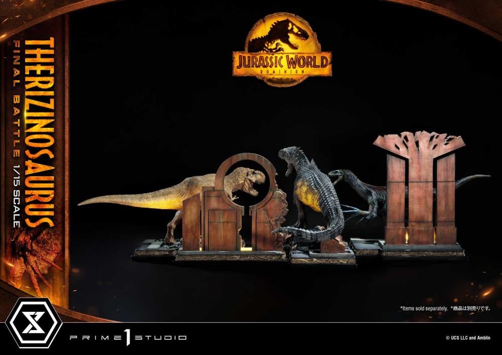 Jurassic World: Dominion Legacy Museum Collection Therizinosaurus Final Battle (Bonus Ver.) Limited Edition 1/15 Scale Diorama Gallery Image 60