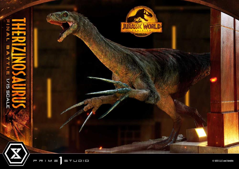 Jurassic World: Dominion Legacy Museum Collection Therizinosaurus Final Battle (Bonus Ver.) Limited Edition 1/15 Scale Diorama Gallery Image 21