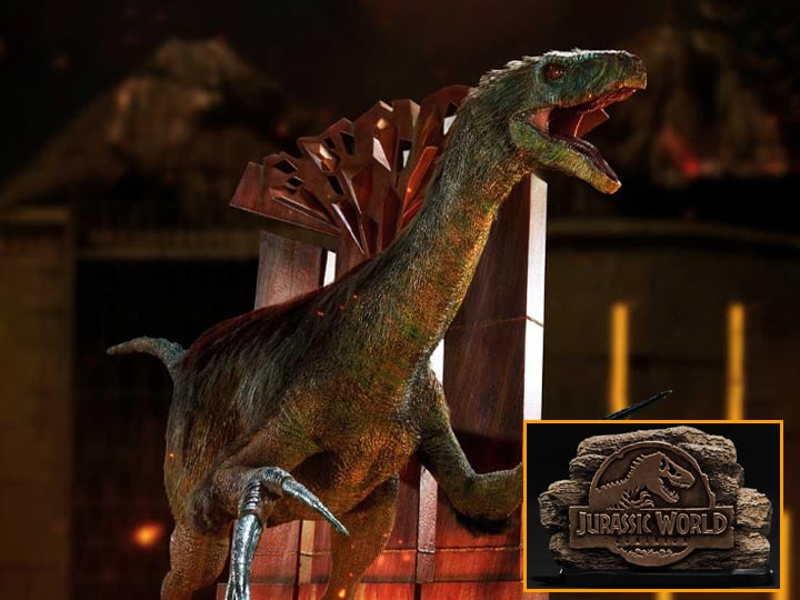 Jurassic World: Dominion Legacy Museum Collection Therizinosaurus Final Battle (Bonus Ver.) Limited Edition 1/15 Scale Diorama Gallery Image 1