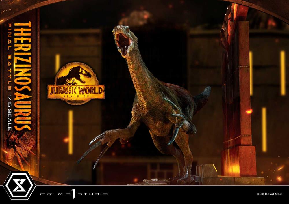 Jurassic World: Dominion Legacy Museum Collection Therizinosaurus Final Battle (Bonus Ver.) Limited Edition 1/15 Scale Diorama Gallery Image 20