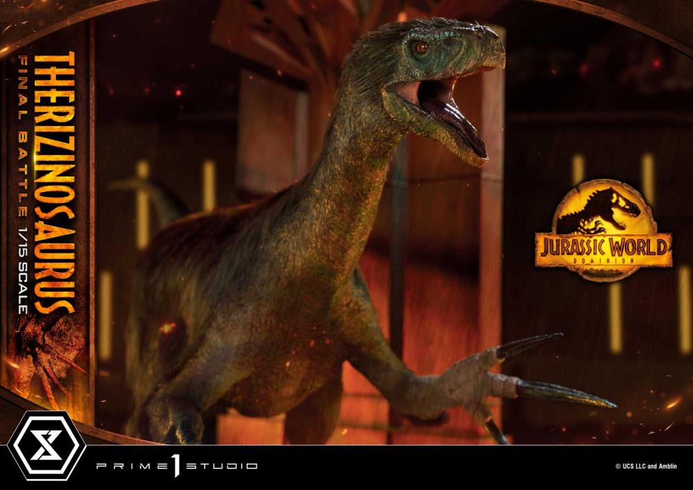 Jurassic World: Dominion Legacy Museum Collection Therizinosaurus Final Battle (Bonus Ver.) Limited Edition 1/15 Scale Diorama Gallery Image 22
