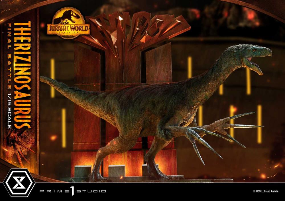 Jurassic World: Dominion Legacy Museum Collection Therizinosaurus Final Battle (Bonus Ver.) Limited Edition 1/15 Scale Diorama Gallery Image 17