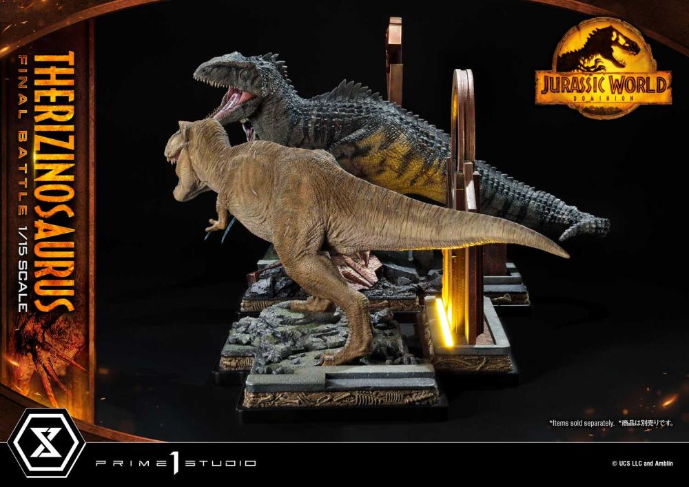 Jurassic World: Dominion Legacy Museum Collection Therizinosaurus Final Battle (Bonus Ver.) Limited Edition 1/15 Scale Diorama Gallery Image 61