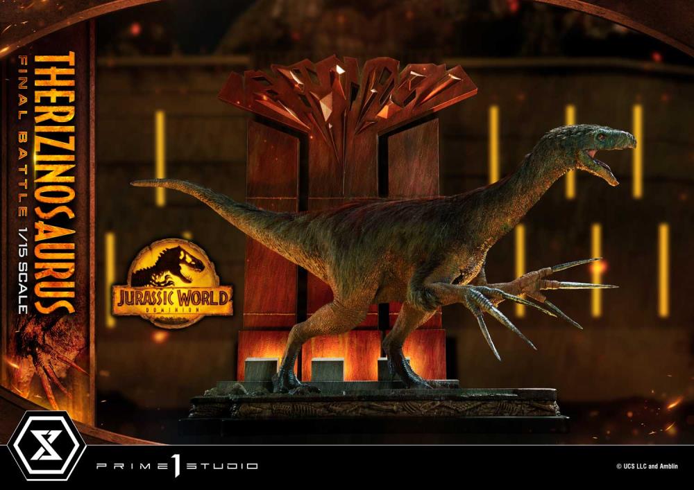 Jurassic World: Dominion Legacy Museum Collection Therizinosaurus Final Battle (Bonus Ver.) Limited Edition 1/15 Scale Diorama Gallery Image 18