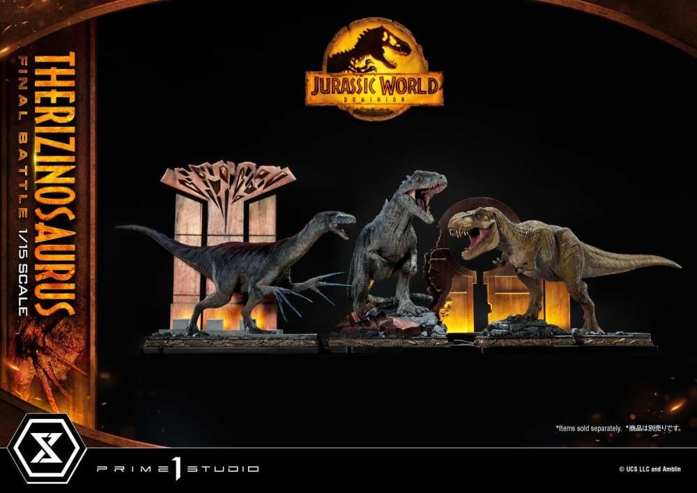 Jurassic World: Dominion Legacy Museum Collection Therizinosaurus Final Battle (Bonus Ver.) Limited Edition 1/15 Scale Diorama Gallery Image 56