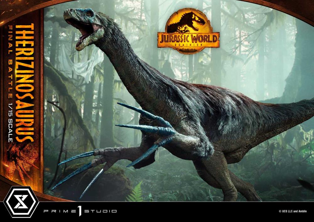 Jurassic World: Dominion Legacy Museum Collection Therizinosaurus Final Battle (Bonus Ver.) Limited Edition 1/15 Scale Diorama Gallery Image 25