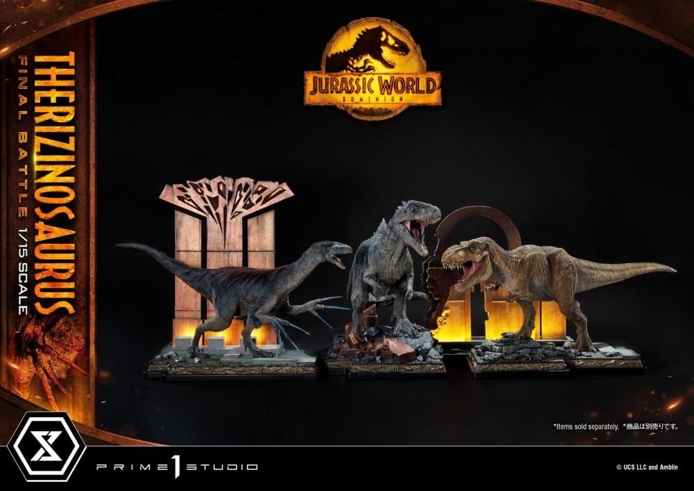 Jurassic World: Dominion Legacy Museum Collection Therizinosaurus Final Battle (Bonus Ver.) Limited Edition 1/15 Scale Diorama Gallery Image 58