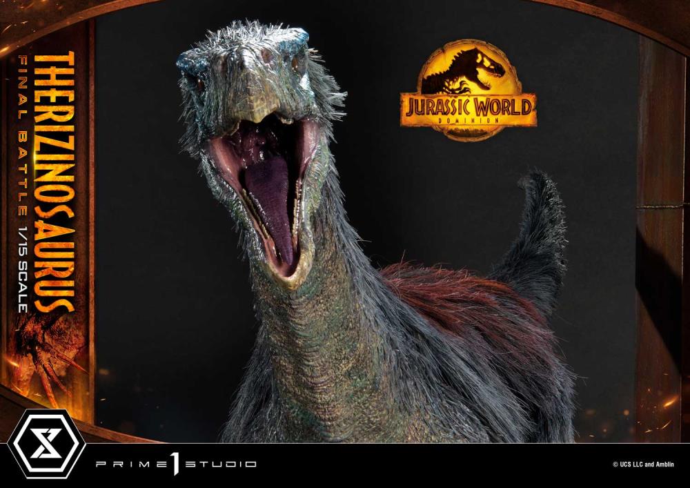 Jurassic World: Dominion Legacy Museum Collection Therizinosaurus Final Battle (Bonus Ver.) Limited Edition 1/15 Scale Diorama Gallery Image 36