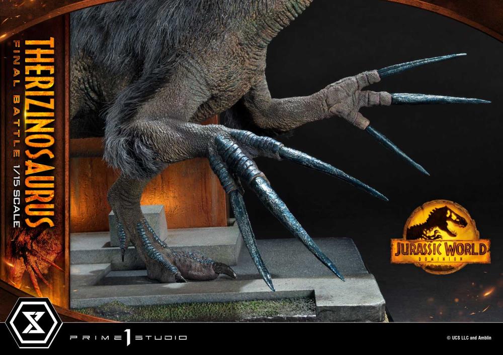 Jurassic World: Dominion Legacy Museum Collection Therizinosaurus Final Battle (Bonus Ver.) Limited Edition 1/15 Scale Diorama Gallery Image 40