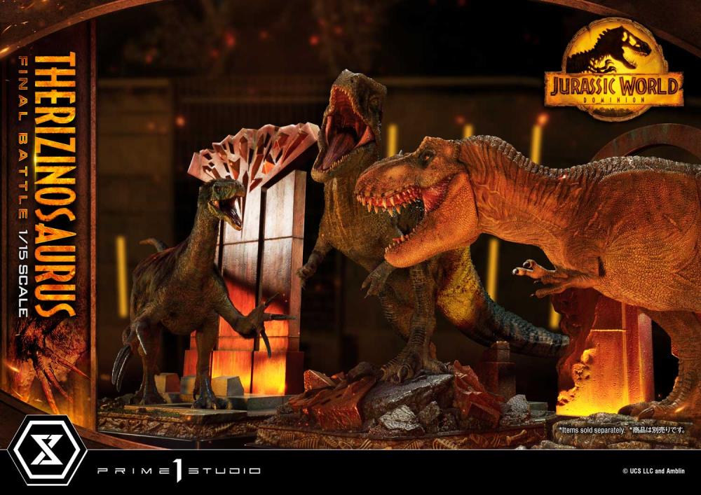 Jurassic World: Dominion Legacy Museum Collection Therizinosaurus Final Battle (Bonus Ver.) Limited Edition 1/15 Scale Diorama Gallery Image 49
