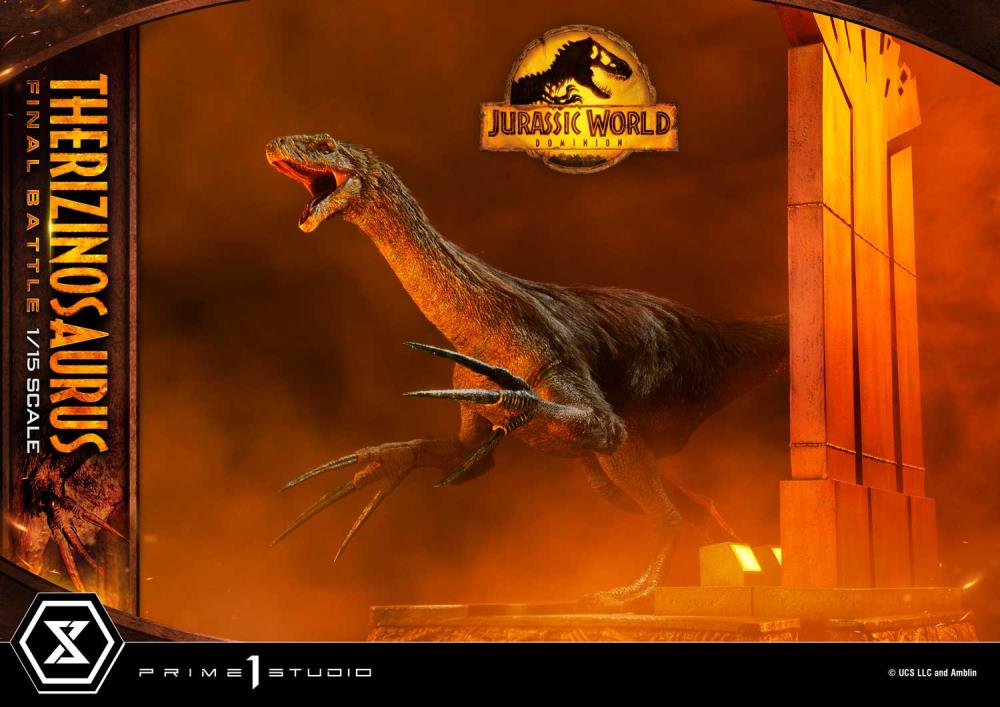 Jurassic World: Dominion Legacy Museum Collection Therizinosaurus Final Battle (Bonus Ver.) Limited Edition 1/15 Scale Diorama Gallery Image 14