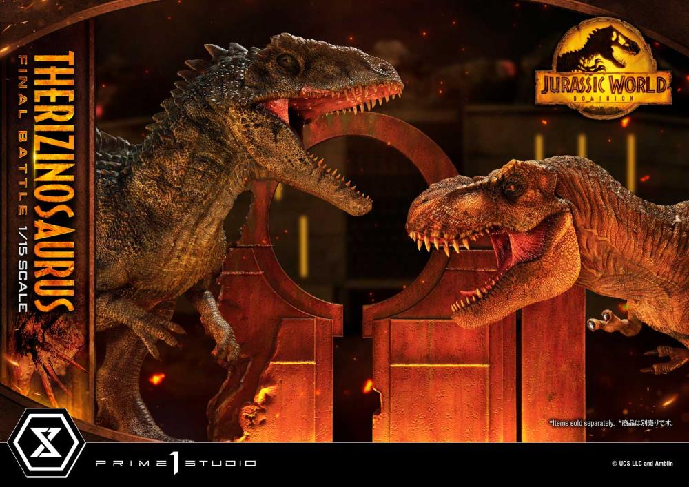 Jurassic World: Dominion Legacy Museum Collection Therizinosaurus Final Battle (Bonus Ver.) Limited Edition 1/15 Scale Diorama Gallery Image 55