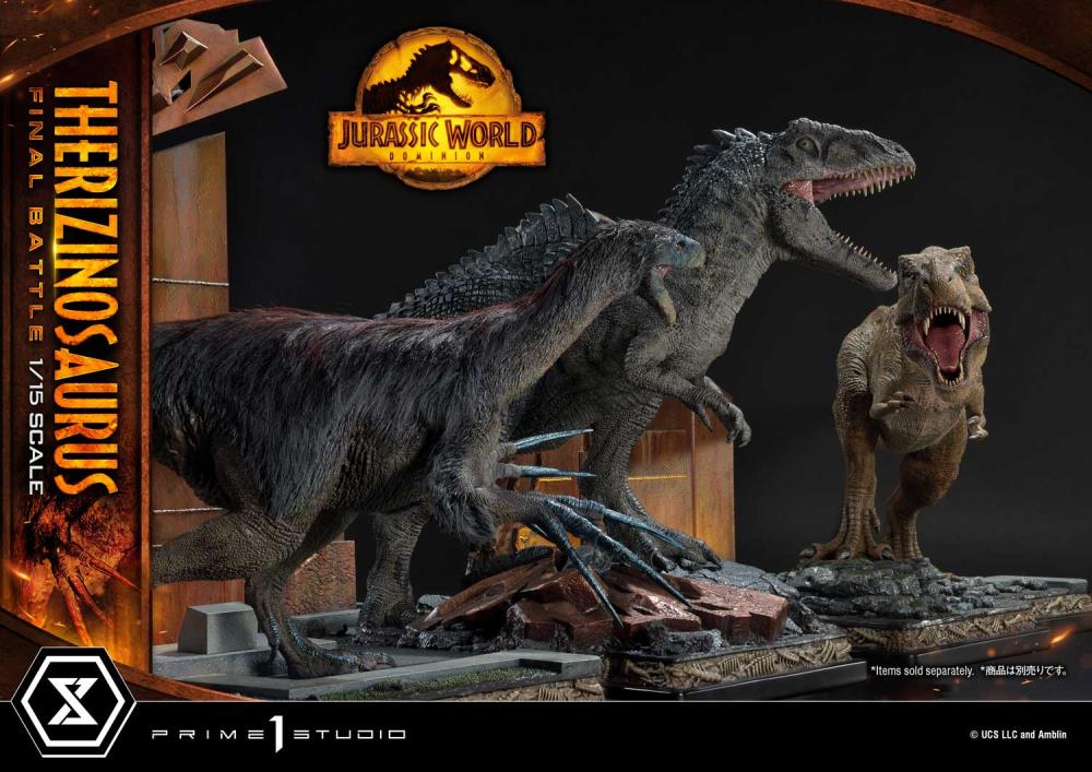 Jurassic World: Dominion Legacy Museum Collection Therizinosaurus Final Battle (Bonus Ver.) Limited Edition 1/15 Scale Diorama Gallery Image 63