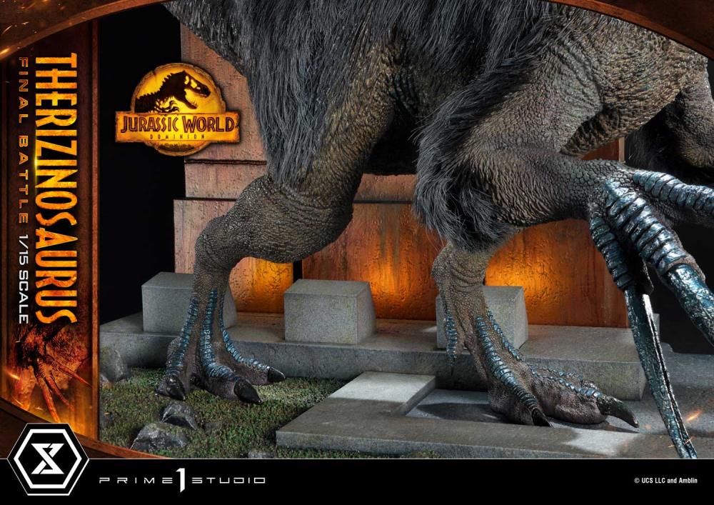 Jurassic World: Dominion Legacy Museum Collection Therizinosaurus Final Battle (Bonus Ver.) Limited Edition 1/15 Scale Diorama Gallery Image 43