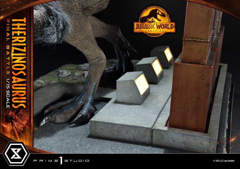 Jurassic World: Dominion Legacy Museum Collection Therizinosaurus Final Battle (Bonus Ver.) Limited Edition 1/15 Scale Diorama Gallery Image 44