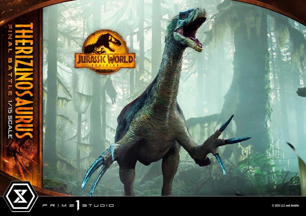 Jurassic World: Dominion Legacy Museum Collection Therizinosaurus Final Battle (Bonus Ver.) Limited Edition 1/15 Scale Diorama Gallery Image 27