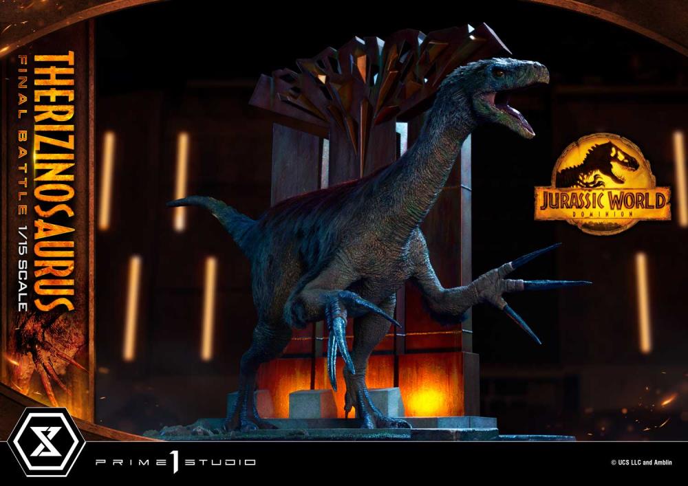 Jurassic World: Dominion Legacy Museum Collection Therizinosaurus Final Battle (Bonus Ver.) Limited Edition 1/15 Scale Diorama Gallery Image 30