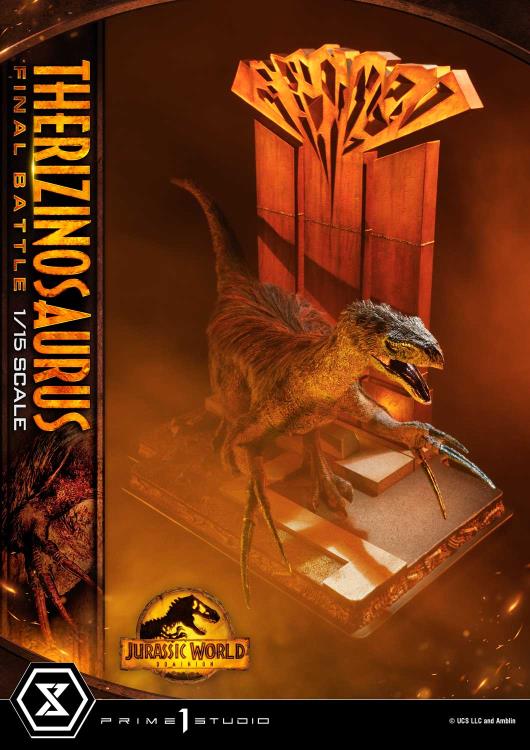 Jurassic World: Dominion Legacy Museum Collection Therizinosaurus Final Battle (Bonus Ver.) Limited Edition 1/15 Scale Diorama Gallery Image 13