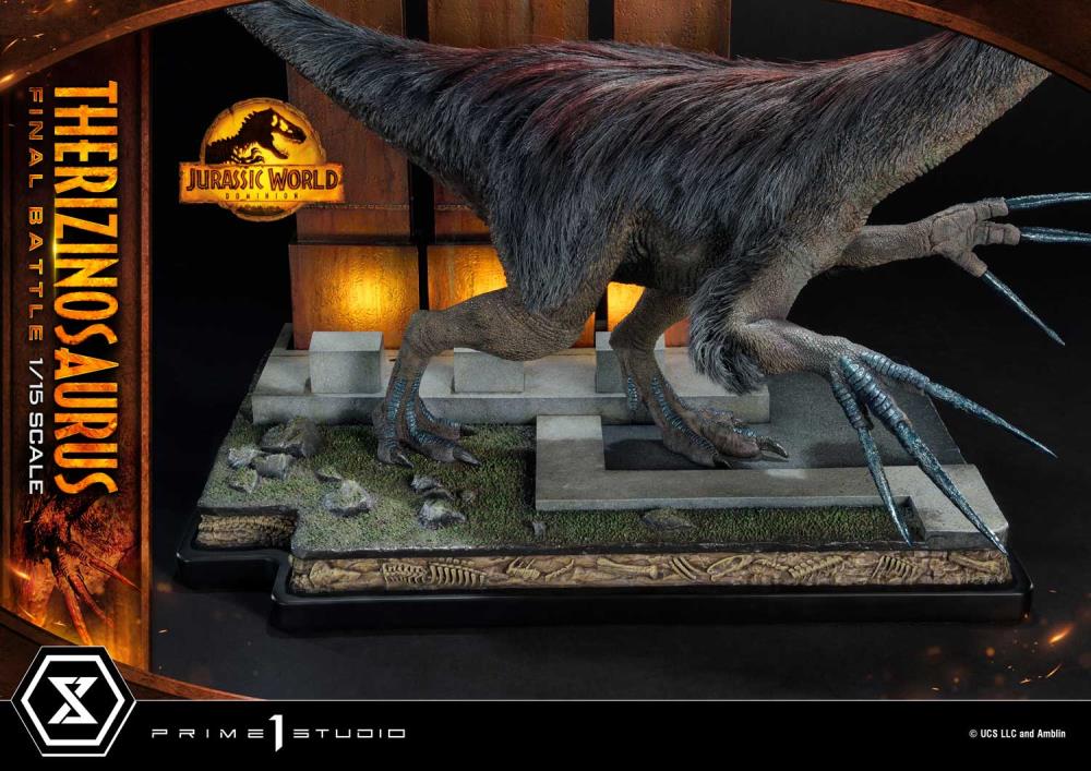 Jurassic World: Dominion Legacy Museum Collection Therizinosaurus Final Battle (Bonus Ver.) Limited Edition 1/15 Scale Diorama Gallery Image 39