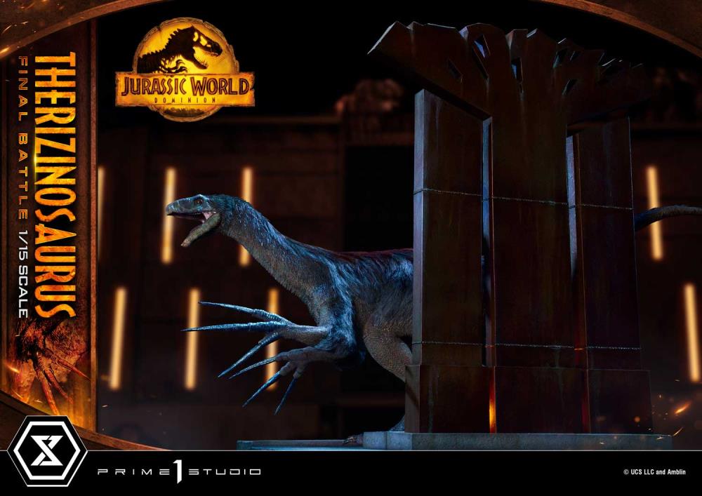 Jurassic World: Dominion Legacy Museum Collection Therizinosaurus Final Battle (Bonus Ver.) Limited Edition 1/15 Scale Diorama Gallery Image 32
