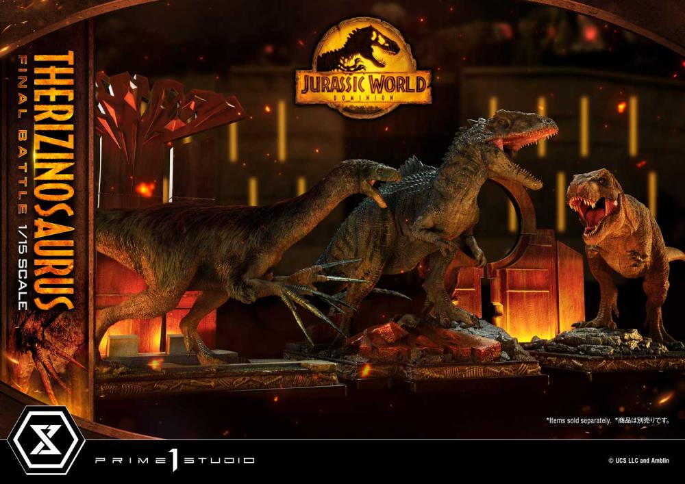 Jurassic World: Dominion Legacy Museum Collection Therizinosaurus Final Battle (Bonus Ver.) Limited Edition 1/15 Scale Diorama Gallery Image 50