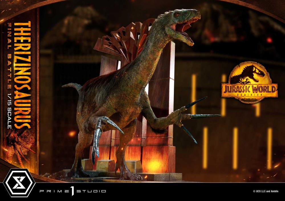 Jurassic World: Dominion Legacy Museum Collection Therizinosaurus Final Battle (Bonus Ver.) Limited Edition 1/15 Scale Diorama Gallery Image 16
