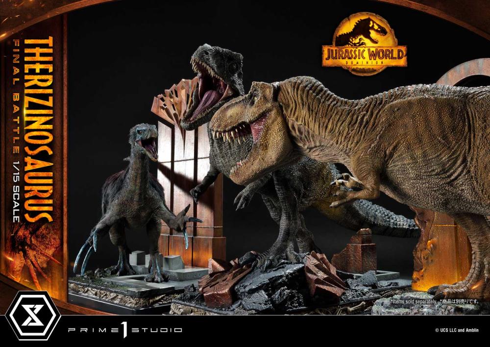 Jurassic World: Dominion Legacy Museum Collection Therizinosaurus Final Battle (Bonus Ver.) Limited Edition 1/15 Scale Diorama Gallery Image 62