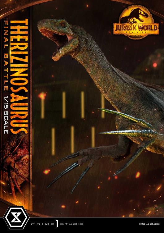 Jurassic World: Dominion Legacy Museum Collection Therizinosaurus Final Battle (Bonus Ver.) Limited Edition 1/15 Scale Diorama Gallery Image 19