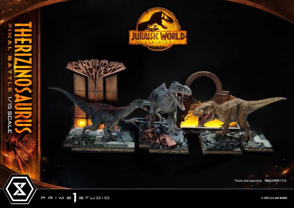 Jurassic World: Dominion Legacy Museum Collection Therizinosaurus Final Battle (Bonus Ver.) Limited Edition 1/15 Scale Diorama Gallery Image 57