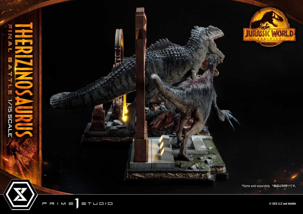 Jurassic World: Dominion Legacy Museum Collection Therizinosaurus Final Battle (Bonus Ver.) Limited Edition 1/15 Scale Diorama Gallery Image 59