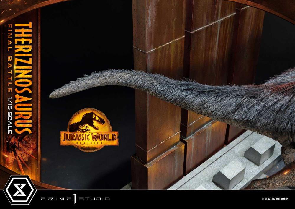 Jurassic World: Dominion Legacy Museum Collection Therizinosaurus Final Battle (Bonus Ver.) Limited Edition 1/15 Scale Diorama Gallery Image 46