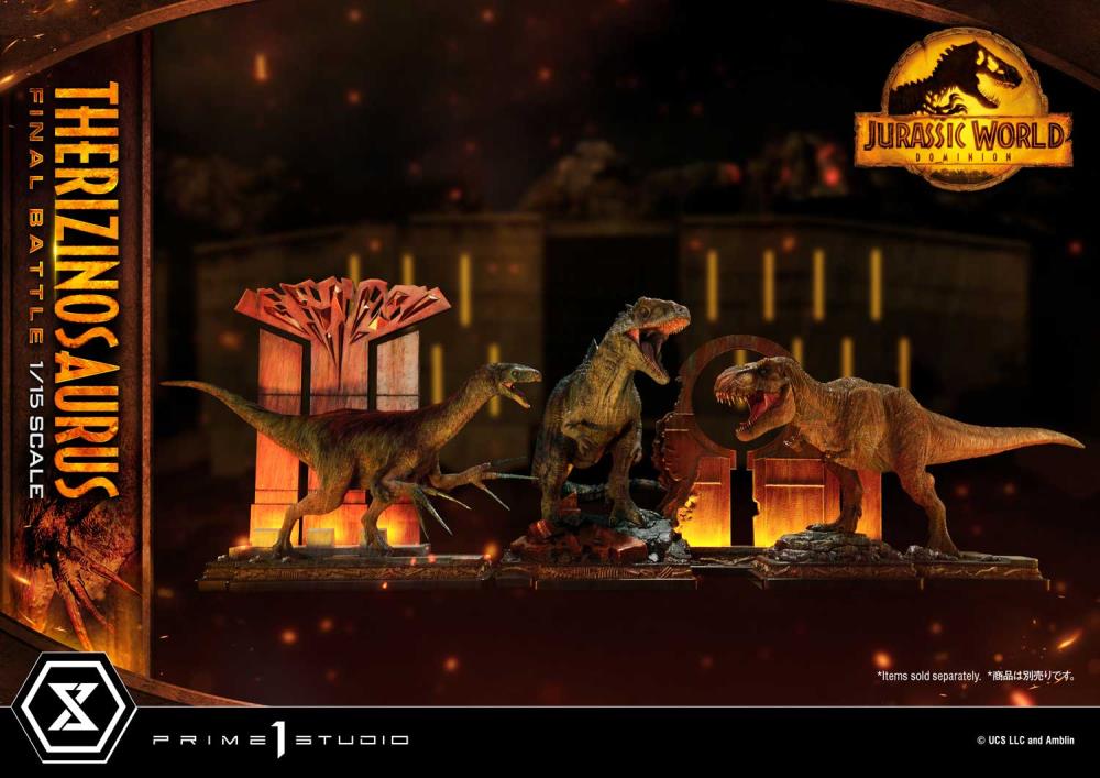 Jurassic World: Dominion Legacy Museum Collection Therizinosaurus Final Battle (Bonus Ver.) Limited Edition 1/15 Scale Diorama Gallery Image 48