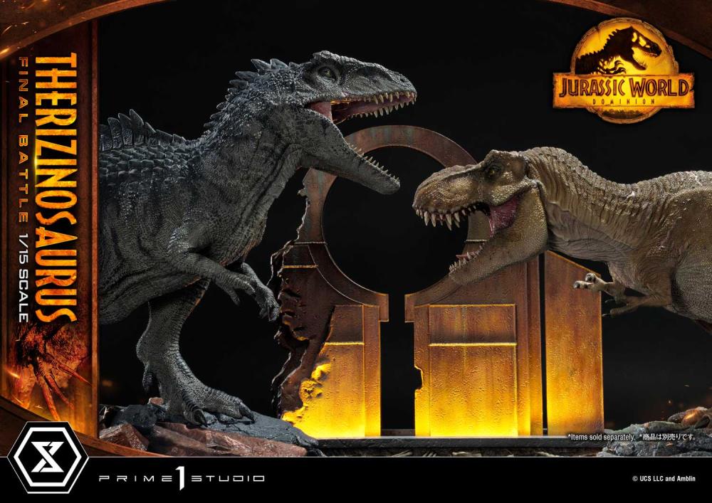 Jurassic World: Dominion Legacy Museum Collection Therizinosaurus Final Battle (Bonus Ver.) Limited Edition 1/15 Scale Diorama Gallery Image 65