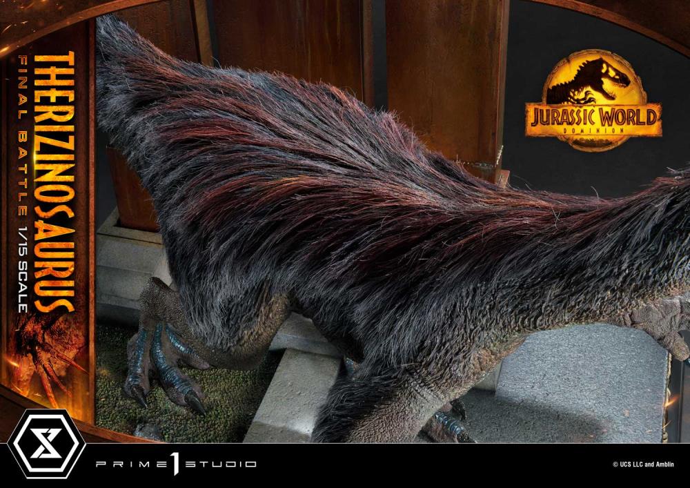 Jurassic World: Dominion Legacy Museum Collection Therizinosaurus Final Battle (Bonus Ver.) Limited Edition 1/15 Scale Diorama Gallery Image 45