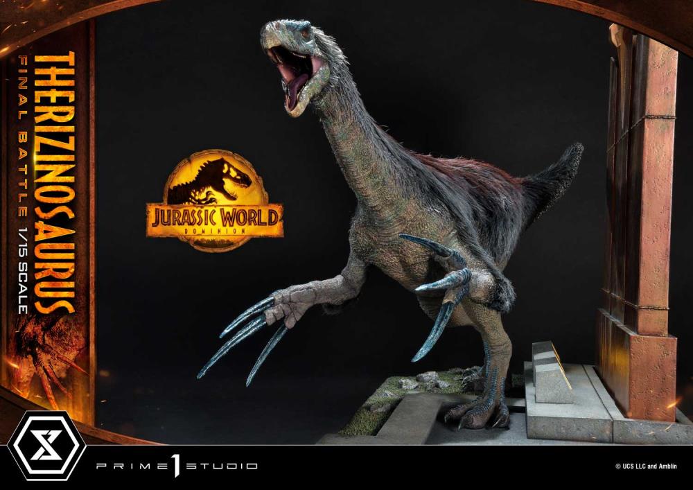 Jurassic World: Dominion Legacy Museum Collection Therizinosaurus Final Battle (Bonus Ver.) Limited Edition 1/15 Scale Diorama Gallery Image 42