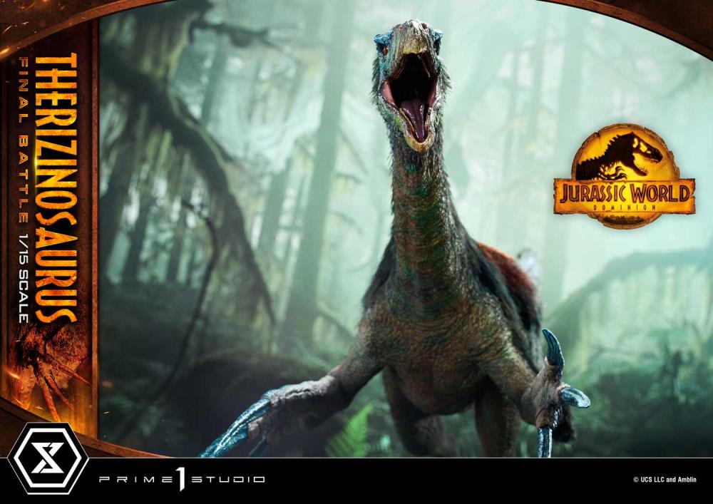 Jurassic World: Dominion Legacy Museum Collection Therizinosaurus Final Battle (Bonus Ver.) Limited Edition 1/15 Scale Diorama Gallery Image 28