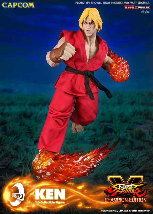 Street Fighter V Iconiq Gaming Series Ken 1/6 Scale Collectible Figure Gallery Image 10