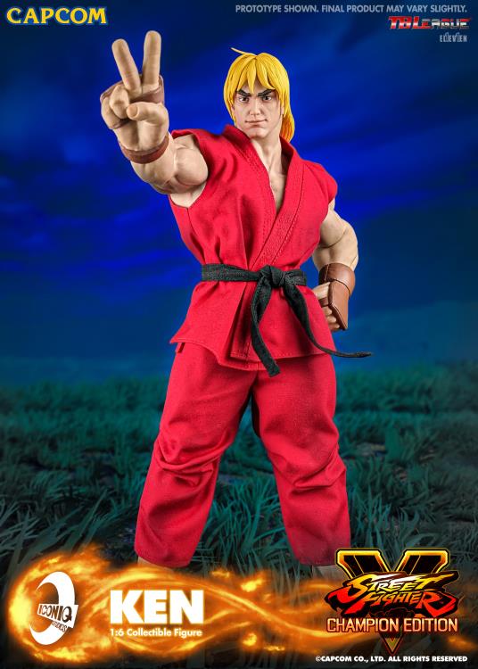 Street Fighter V Iconiq Gaming Series Ken 1/6 Scale Collectible Figure Gallery Image 5