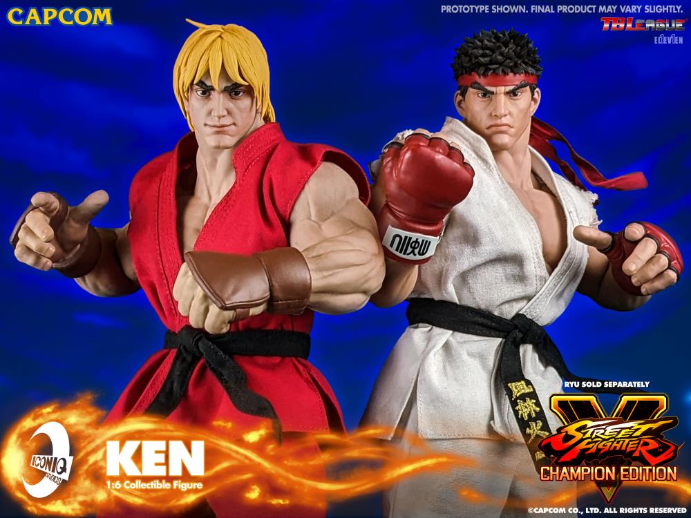 Iconiq 1/6 ストリートファイター　ケン Street Fighter V Iconiq Gaming Series Ken 1/6 Scale Collectible Figure