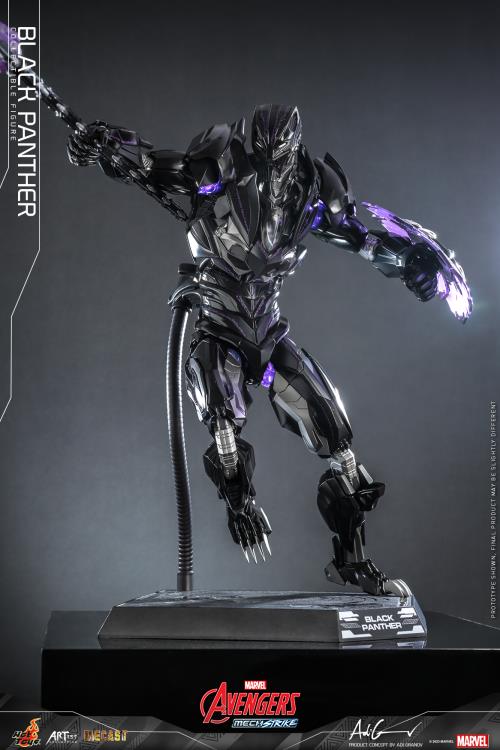 Avengers Mech Strike AC05D55 Black Panther 1/6th Scale Collectible Figure Gallery Image 5