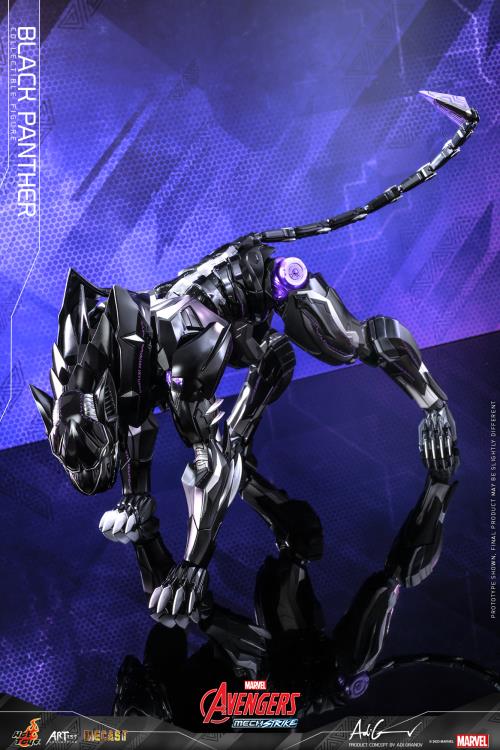 Avengers Mech Strike AC05D55 Black Panther 1/6th Scale Collectible Figure Gallery Image 19