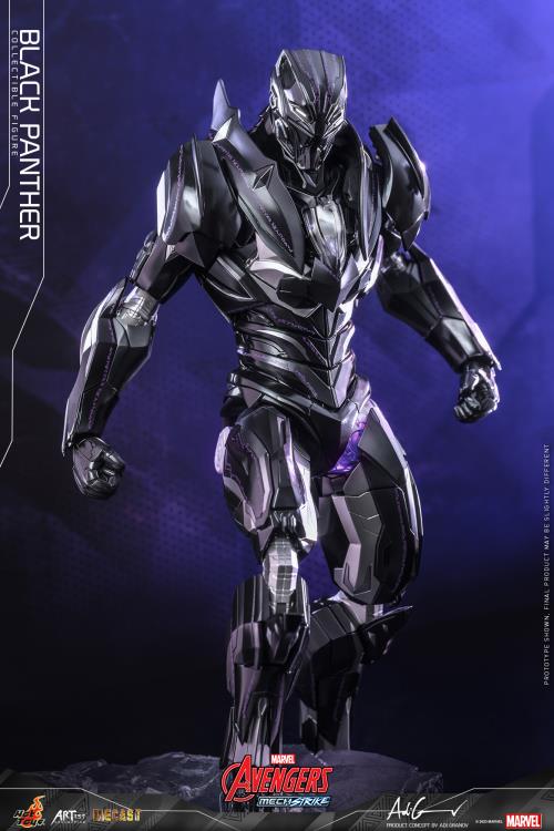 Avengers Mech Strike AC05D55 Black Panther 1/6th Scale Collectible Figure Gallery Image 12