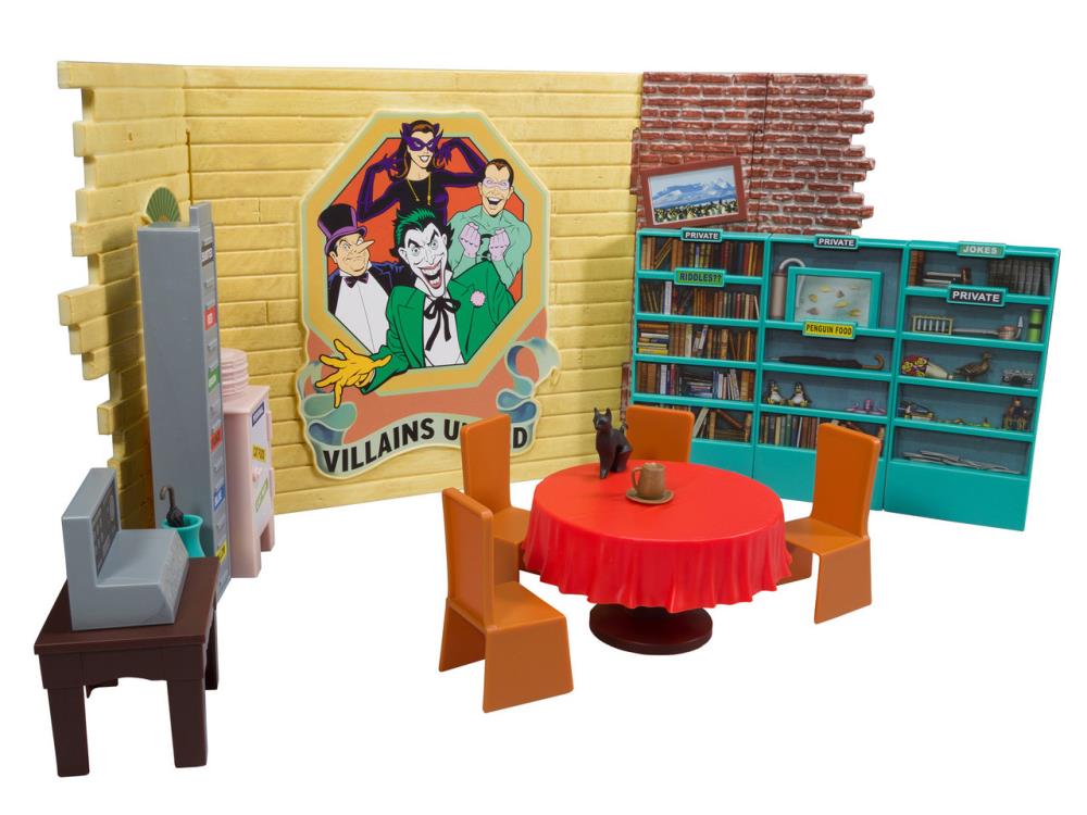 Batman Classic TV Series DC Retro Villain's Lair Playset