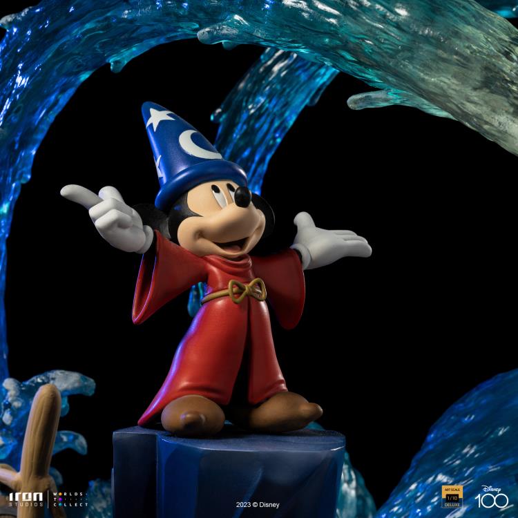 Fantasia Mickey 1/10 Deluxe Art Scale Limited Edition Statue Gallery Image 12