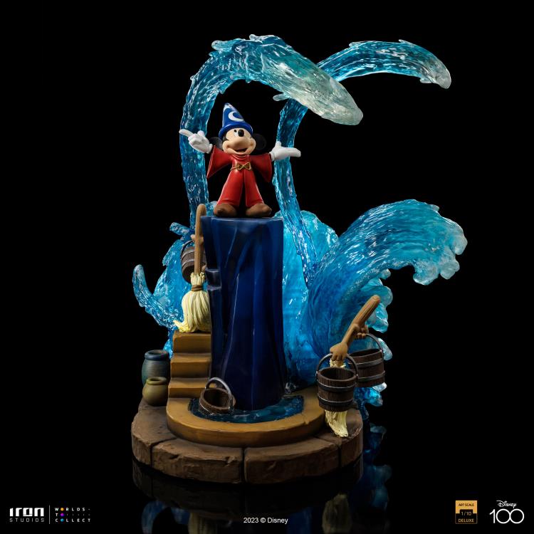 Fantasia Mickey 1/10 Deluxe Art Scale Limited Edition Statue Gallery Image 5