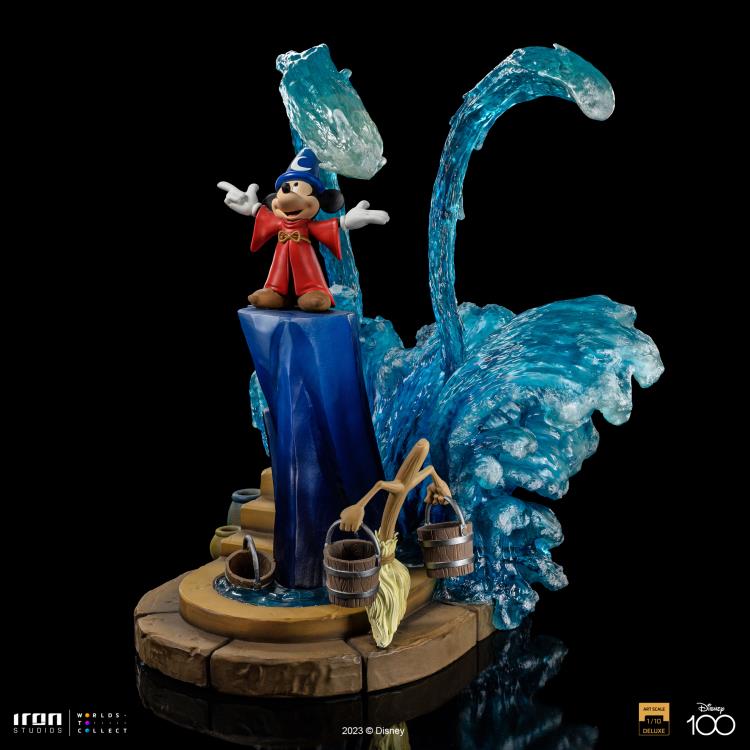 Fantasia Mickey 1/10 Deluxe Art Scale Limited Edition Statue Gallery Image 10