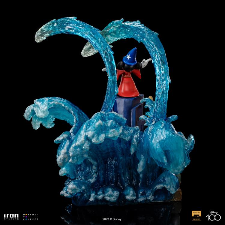 Fantasia Mickey 1/10 Deluxe Art Scale Limited Edition Statue Gallery Image 8