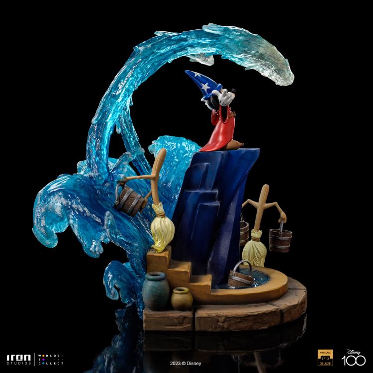 Fantasia Mickey 1/10 Deluxe Art Scale Limited Edition Statue Gallery Image 7