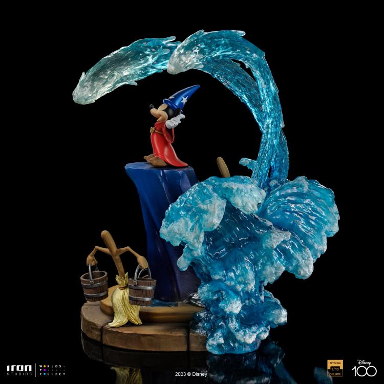 Fantasia Mickey 1/10 Deluxe Art Scale Limited Edition Statue Gallery Image 9